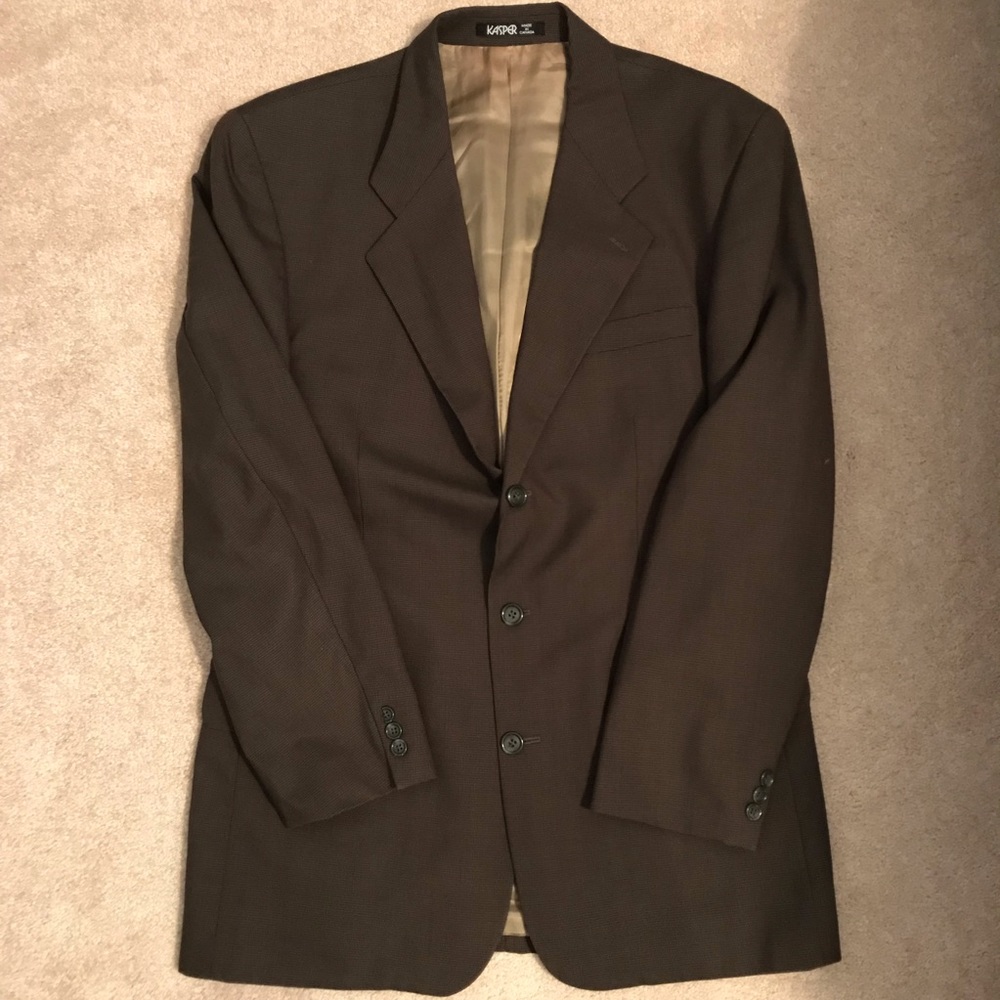 Kasper Brown Suit
